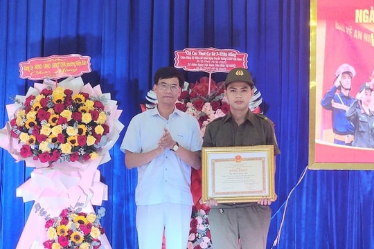 Phường Điện Bàn gặp mặt kỷ niệm 80 năm thành lập Công an nhân dân Việt Nam