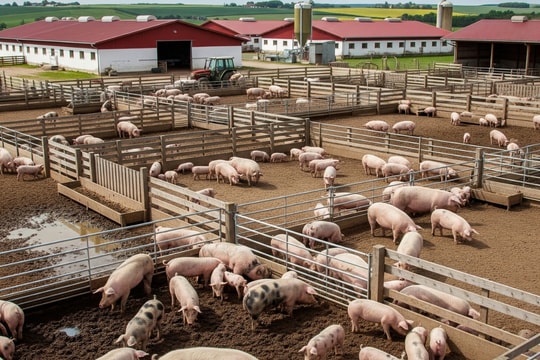 Giá heo hơi hôm nay 15/8: Sắc đỏ bao trùm 3 miền, 56.000 đồng/kg liệu có là đáy cuối?