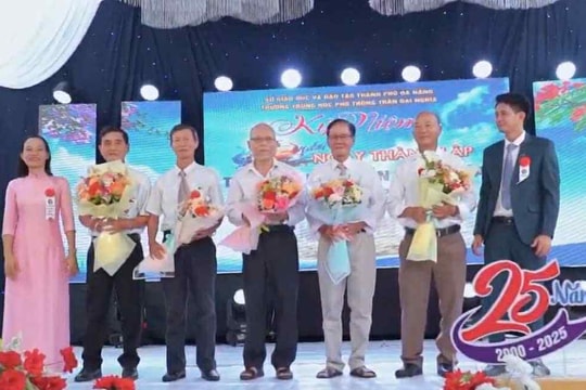 Trường THPT Trần Đại Nghĩa kỷ niệm 25 năm thành lập