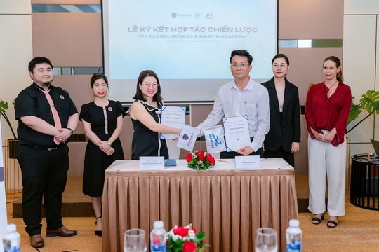 Hệ thống giáo dục Martin và Ivy Global School hợp tác phát triển chương trình song bằng tú tài Việt - Mỹ