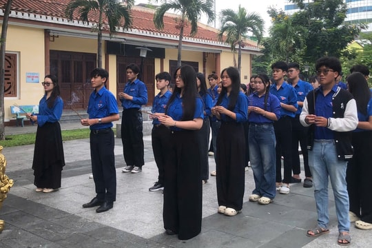 Tri ân và giáo dục truyền thống cho đoàn viên thanh niên