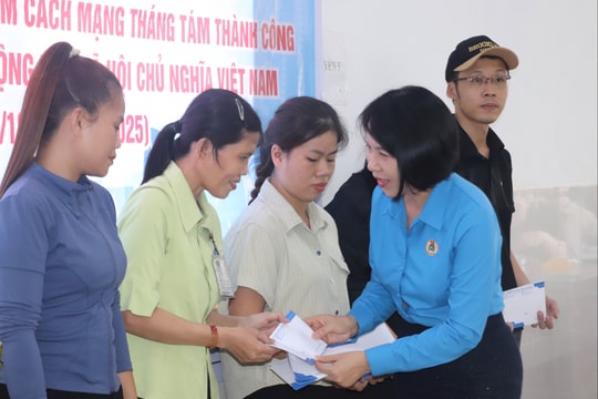 Tổ chức “Bữa cơm công đoàn” cho 765 công nhân Công ty RGM Đà Nẵng