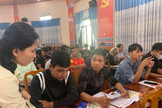 Hơn 1.000 vị trí việc làm và học nghề cho thanh niên hai xã Đông Giang và Sông Kôn
