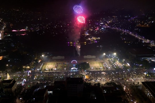 Lịch bắn pháo hoa 2/9 tại Thái Nguyên 2025