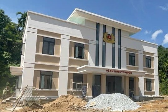 Đẩy nhanh tiến độ xây dựng trụ sở công an xã tại khu vực vùng cao Trà My