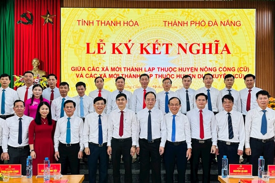 Các xã: Duy Nghĩa, Nam Phước, Duy Xuyên và Thu Bồn kết nghĩa với 7 xã của tỉnh Thanh Hóa