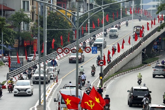 Lịch cấm đường Hà Nội ngày 22/8 phục vụ Lễ diễu binh, diễu hành A80 dịp 2/9