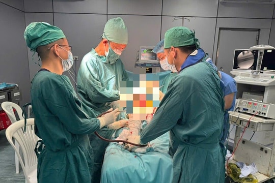 Cấp cứu thành công bệnh nhân đa chấn thương nặng sau tai nạn giao thông