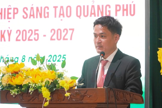 Ông Nguyễn Thương Tín giữ chức Chủ tịch Hội Doanh nghiệp - Khởi nghiệp sáng tạo phường Quảng Phú