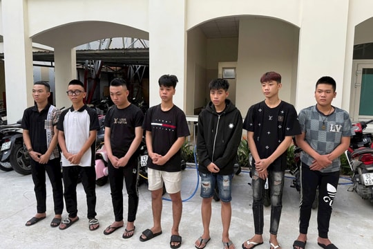 Làm rõ nhóm đối tượng vô cớ đánh người đi đường tại phường Hòa Cường