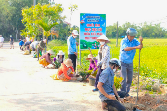 Tập trung xây dựng nông thôn mới theo chiều sâu