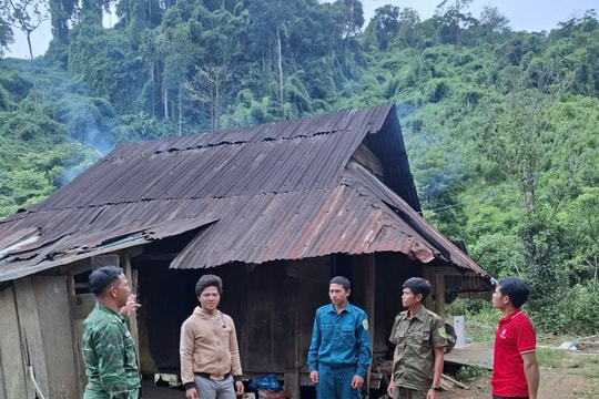 Xã La Êê tăng cường kiểm tra các điểm có nguy cơ sạt lở trên địa bàn