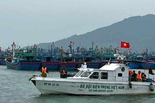 Bộ đội biên phòng thành phố Đà Nẵng chủ động ứng phó bão số 5