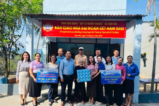 Những mái ấm đoàn kết nghĩa tình