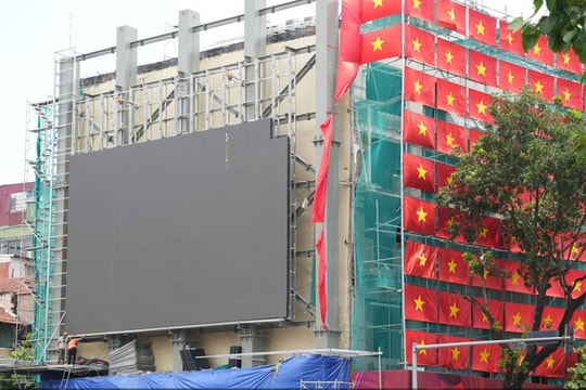 Vị trí 285 màn hình LED phục vụ người dân xem diễu binh, diễu hành dịp Quốc khánh 2/9