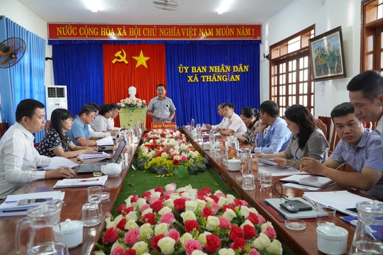 Xã Thăng An giải quyết hồ sơ trước hạn và đúng hạn đạt hơn 97%