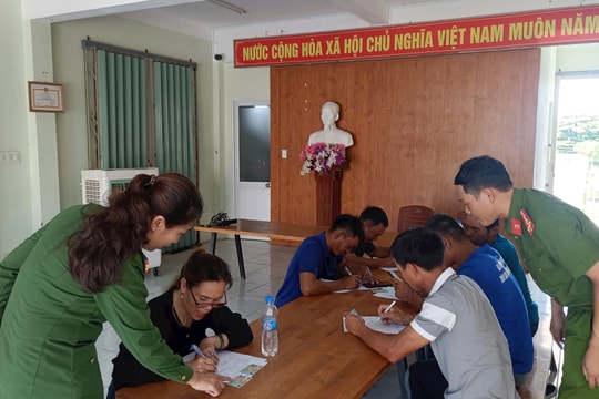 Hiệu quả từ mô hình công an tiếp dân ở cơ sở