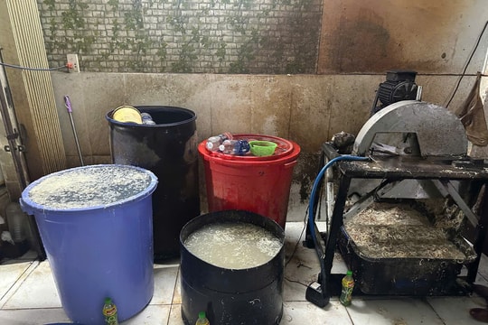 Phát hiện cơ sở sơ chế hoa chuối ở Điện Bàn dùng hóa chất tẩy trắng