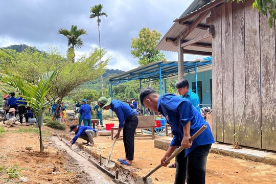 Đồng lòng vượt khó, sẵn sàng cho năm học mới ở Trà Giáp