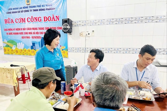 Bữa cơm Công đoàn lan tỏa sự gắn kết và quan tâm