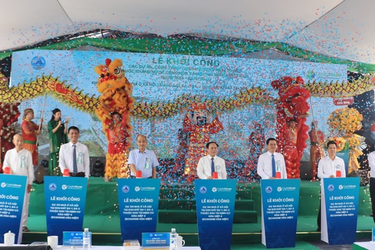 Khởi công dự án nhà ở xã hội Ecohome Hòa Hiệp gần 1.500 căn hộ