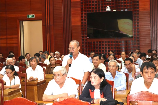 Cử tri thành phố kiến nghị giải quyết các vấn đề dân sinh