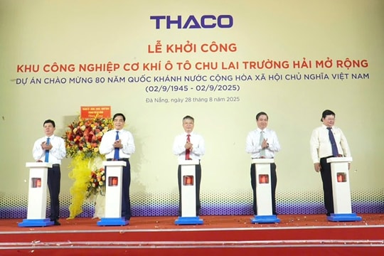 Tập đoàn Trường Hải khởi công dự án 8.000 tỷ đồng tại Núi Thành