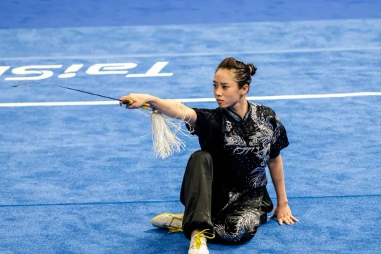 Dương Thúy Vi và đồng đội dự Giải vô địch Wushu thế giới