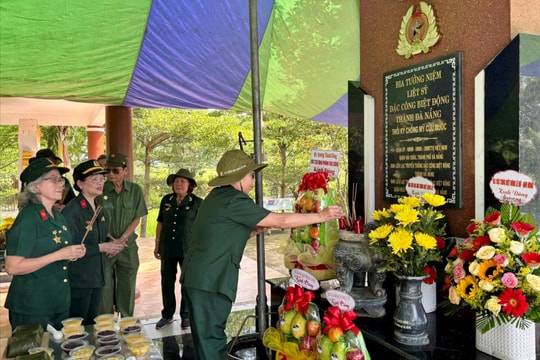 Tưởng nhớ các chiến sĩ Đặc công - Biệt động thành phố Đà Nẵng