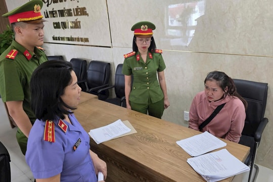 Bắt tạm giam nữ nhân viên tham ô gần 245 triệu đồng