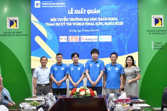 Trường Đại học Bách khoa Đà Nẵng xuất quân dự chung kết kỳ thi lập trình quốc tế
