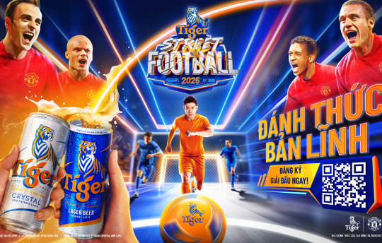 Giải đấu bóng đá đường phố Tiger Street Football 2025 chính thức khởi tranh: Nơi bản lĩnh và đam mê dẫn lối