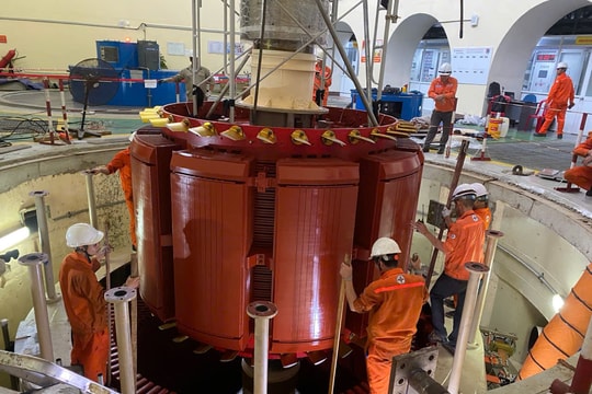 Công ty CP Thủy điện A Vương hoàn thành đại tu các tổ máy vượt tiến độ