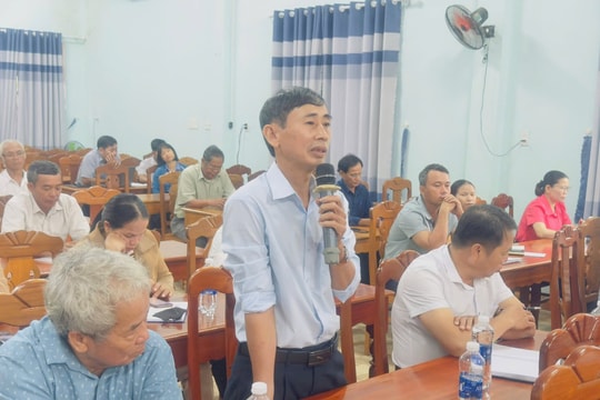 Cử tri xã Trà Liên kiến nghị đầu tư hạ tầng khu vực miền núi