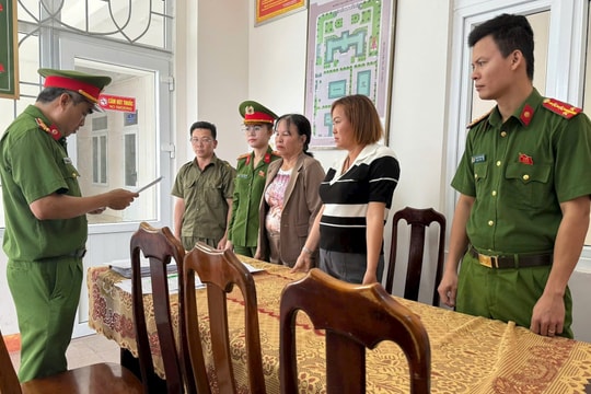 Bắt tạm giam hai phụ nữ lừa đảo, chiếm đoạt 870 triệu đồng