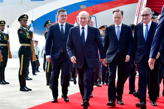Tổng thống Putin bắt đầu chuyến công du Trung Quốc