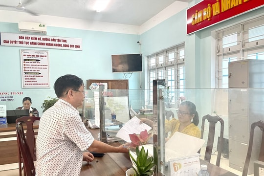 1.160 thủ tục hành chính không phụ thuộc vào địa giới hành chính