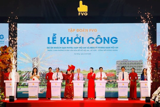 Khởi công dự án du lịch quy mô gần 750 tỷ đồng bên sông Thu Bồn