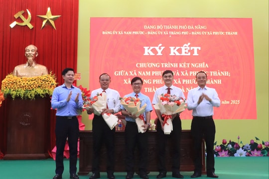 Các xã: Nam Phước, Thăng Phú và Phước Thành kết nghĩa, hỗ trợ cùng nhau cùng phát triển