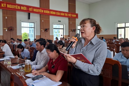 Cử tri Tam Xuân, Tam Anh và Núi Thành kiến nghị đầu tư các công trình hạ tầng phục vụ dân sinh