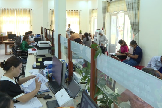 Xã Chiên Đàn giải quyết đúng và trước hạn hơn 1.700 hồ sơ