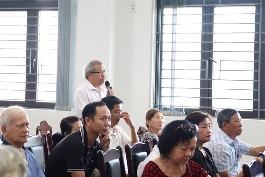 Đại biểu HĐND thành phố tiếp xúc cử tri phường Hải Châu