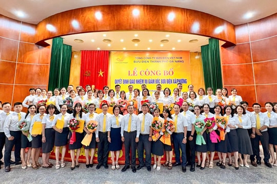 Bưu điện thành phố Đà Nẵng bổ nhiệm 53 giám đốc bưu điện xã, phường