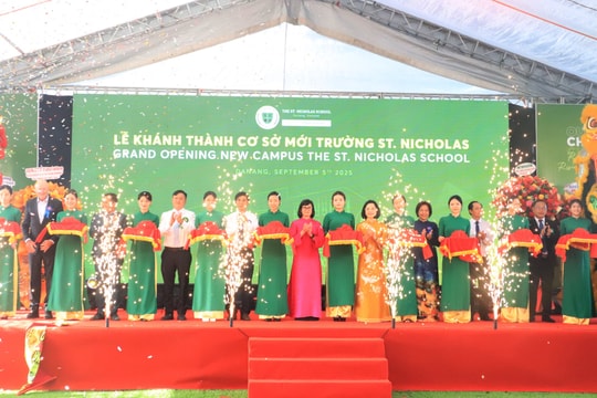 Trường St. Nicholas khánh thành cơ sở mới tại phường Hòa Xuân