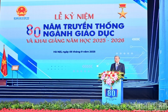 Phát biểu của Tổng Bí thư Tô Lâm tại Lễ kỷ niệm 80 năm truyền thống ngành Giáo dục và khai giảng năm học mới 2025 - 2026