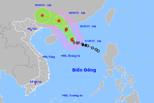 Bão số 7 gây gió mạnh trên biển, Đà Nẵng chủ động ứng phó mưa lớn cục bộ