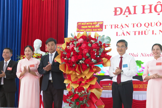 Đại hội đại biểu MTTQ Việt Nam xã Phú Ninh lần thứ I, nhiệm kỳ 2025 - 2030