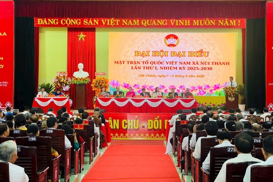Quỹ vì người nghèo xã Núi Thành hỗ trợ xây dựng, sửa chữa 9 nhà đại đoàn kết