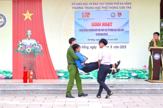 Nâng cao kỹ năng phòng chống cháy nổ trong học đường
