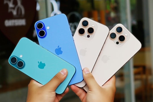 Bảng giá iPhone 16 series tháng 9/2025 trước khi iPhone 17 series ra mắt